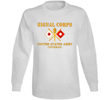Load image into Gallery viewer, Army - Signal Corps - Branch - Us Army Veteran X 300dpi T Shirt
