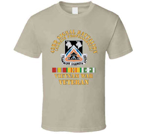 Army - 43rd Signal Battalion - Vietnam War Veteran - Dui W Vn Svc X 300 T Shirt