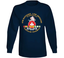 Load image into Gallery viewer, 6th Battalion, 14th Artillery Regiment - Dui - Warbonnets - Vn Svc Bar - Top X 300 T Shirt
