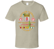 Load image into Gallery viewer, Army - Vietnam Combat Veteran - 62nd Engineer Bn,  20th Engineer Brigade  Ssi W Vn Svc X 300 T Shirt
