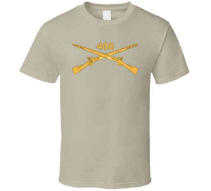 Army  - 408th Infantry Regiment - Branch Wo Txt X 300 T Shirt