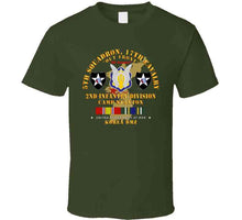 Load image into Gallery viewer, Army - 5th Squadron, 17th Cavalry - Camp Stanton - 2nd Id W Map W Korea Svc Classic T Shirt, Crewneck Sweatshirt, Hoodie, Long Sleeve
