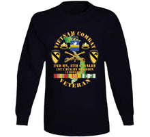 Load image into Gallery viewer, Army - Vietnam Combat Cavalry Veteran W 2bn 8th Cav Coa - 1st Cav Div Abn X 300 T Shirt
