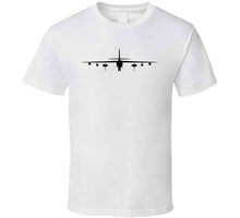 Load image into Gallery viewer, Airplane - B-47 Stratojet Bomber - Front - Silhouette - Blackx 300 T Shirt
