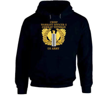 Load image into Gallery viewer, Army - Emblem - Warrant Officer 5 - Cw5 W Eagle - Combat Veteran T Shirt
