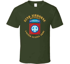 Army - 82nd Airborne Division - Ssi - Ver 3 Classic T Shirt, Crewneck Sweatshirt, Hoodie, Long Sleeve