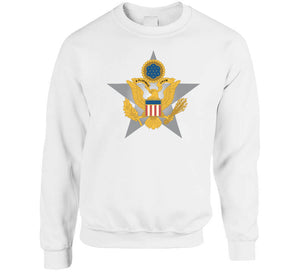 Branch Insignia - Officer - General Staff - White Gradient X 300 Classic T Shirt, Crewneck Sweatshirt, Hoodie, Long Sleeve