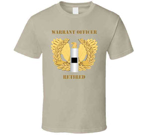 Emblem - Warrant Officer - Wo1 - Retired X 300 Classic T Shirt, Crewneck Sweatshirt, Hoodie, Long Sleeve