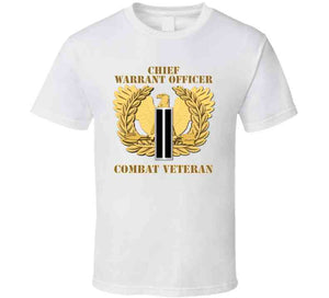 Emblem - Warrant Officer - Cw6 - Combat Veteran X 300 T Shirt