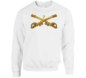 Army - 7th Cavalry Branch Wo Txt Classic T Shirt, Crewneck Sweatshirt, Hoodie, Long Sleeve