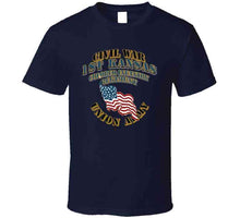 Load image into Gallery viewer, Civil War - 1st Kansas Colored Infantry Regiment - Usa X 300 T Shirt
