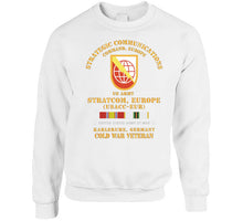 Load image into Gallery viewer, Army - Ssi, Usa Stratcom, Eur, Karlsruhe, Germany W Cold Svc X 300 Classic T Shirt, Crewneck Sweatshirt, Hoodie, Long Sleeve, Mug
