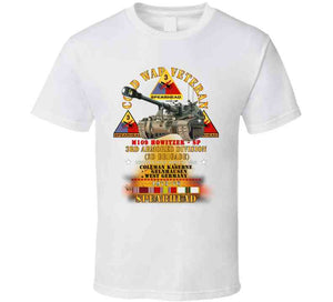 3rd Armored Division  - Gelnhausen, Germany - M109 Howitzer Sp  - Spearhead W Fire - 1973-76 W Dui - Cold X 300 T Shirt