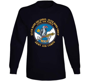 824th Bomb Squadron, 484th Bomb Group - 15th Aaf - V2 Color W Txt X 300 T Shirt