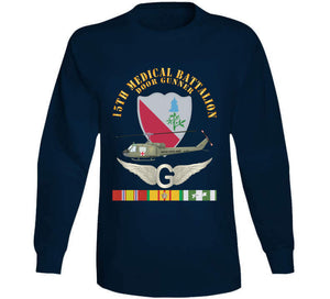 15th Medical Battalion - Vietnam W Doorgunner Wings W Vn Svc X 300 Classic T Shirt, Crewneck Sweatshirt, Hoodie, Long Sleeve