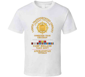 Army - 1438th Trans Company - Camp Holland Afghanistan Vet W Afghan Svc X 300 Classic T Shirt, Crewneck Sweatshirt, Hoodie, Long Sleeve