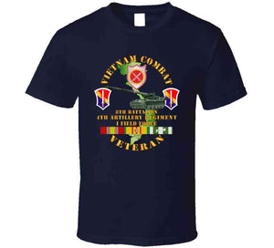 Army - Vietnam Combat Vet - 8th Bn 4th Artillery - I Field Force W M107 Classic T Shirt, Crewneck Sweatshirt, Hoodie, Long Sleeve