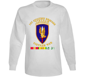 Army - 1st Aviation Brigade (provisional) - Vietnam War W Svc Classic T Shirt, Crewneck Sweatshirt, Hoodie, Long Sleeve