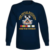 Load image into Gallery viewer, Army - 43rd Signal Battalion - Cold War Veteran - Dui W Cold Svc X 300 T Shirt
