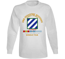 Load image into Gallery viewer, Army - 3rd Id - Korean War W Korea War Svc T Shirt

