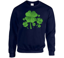 Load image into Gallery viewer, Classic - St. Patrick's Day - Four Leaf Clovers Classic T Shirt, Crewneck Sweatshirt, Hoodie, Long Sleeve
