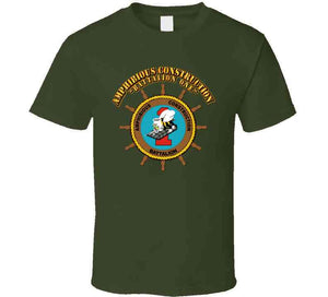 Amphibious Construction Battalion One (acb-1) With Text T Shirt