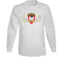 Load image into Gallery viewer, Army - Airborne Badge - 555th Parachute Infantry Bn - Ssi X 300 Classic T Shirt, Crewneck Sweatshirt, Hoodie, Long Sleeve
