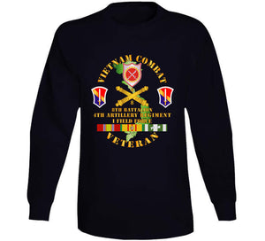 Army - Vietnam Combat Vet - 8th Bn 4th Artillery - I Field Force Classic T Shirt, Crewneck Sweatshirt, Hoodie, Long Sleeve