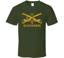 Load image into Gallery viewer, Atk Helicopter Troop - Q - 4 - 11th Acr - Branch W Txt -  X 300 T Shirt
