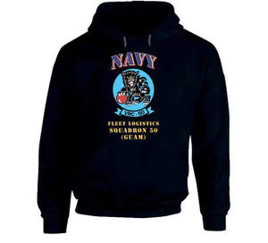 Big Navy - Fleet Logistics Squadron 50 - Ssi - Guam X 300  Classic T Shirt, Crewneck Sweatshirt, Hoodie, Long Sleeve