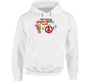 Army - Please World Peace Now W Peace Sign, Hand - Balloons X 300 Classic T Shirt, Crewneck Sweatshirt, Hoodie, Long Sleeve