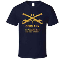 Load image into Gallery viewer, Helicopter Troop - 4th Squadron - 11th Acr - Branch - Germany - Blkhorse Aaslt School X 300 T Shirt
