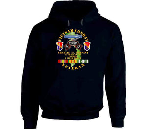 Army - Vietnam Combat Vet - C Co 75th Infantry (Ranger) - I Field Force SSI Classic T Shirt, Crewneck Sweatshirt, Hoodie, Long Sleeve