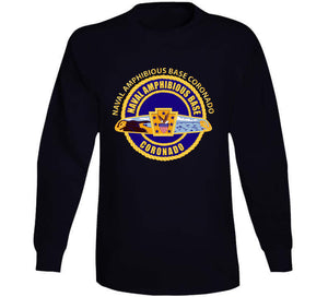 Navy - Naval Amphibious Base Coronado W Txt Classic T Shirt, Crewneck Sweatshirt, Hoodie, Long Sleeve