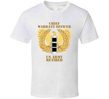 Load image into Gallery viewer, Emblem - Warrant Officer - Cw3 - Retired X 300 T Shirt
