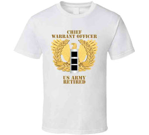 Emblem - Warrant Officer - Cw3 - Retired X 300 T Shirt