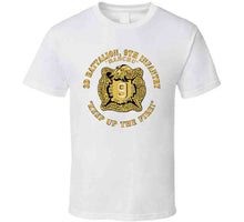 Load image into Gallery viewer, Army - 3d Bn 9th Infantry Regiment - Dui - Keep Up The Fire X 300 T Shirt
