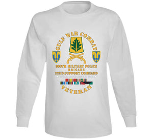 Gulf War Combat Vet - 800th Mp Brigade - Ssi, 22nd Support Command Ssi W Gulf Svc X 300 Classic T Shirt, Crewneck Sweatshirt, Hoodie, Long Sleeve