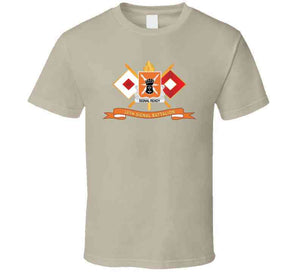 Army - 38th Signal Battalion W Signal Branch - Br - Ribbon X 300 T Shirt