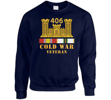 Load image into Gallery viewer, Army - 406th Engineer Battalion - Eng Branch - Cold War Veteran W Cold Svc Classic T Shirt, Crewneck Sweatshirt, Hoodie, Long Sleeve
