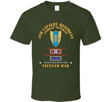 Load image into Gallery viewer, 4th Cavalry Regiment - Vietnam War W Puc And Vua X 300 T Shirt
