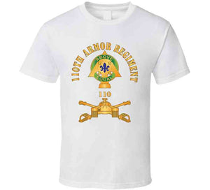 110th Armor Regiment - Dui  W Ar Branch X 300 T Shirt