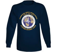 Load image into Gallery viewer, Navy - Combined Joint Operations - From The Sea X 300 T Shirt
