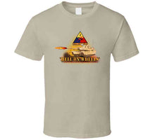 Load image into Gallery viewer, Army - 2nd Armored Division  - M1a1 Tank  - Hell On Wheels W Fire X 300 Classic T Shirt, Crewneck Sweatshirt, Hoodie, Long Sleeve
