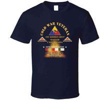 Load image into Gallery viewer, Cold War Vet -  4th Armored Group - Frankfurt Germany W Fire W Dui - Cold X 300 T Shirt
