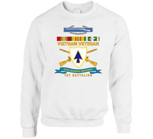 Load image into Gallery viewer, Army - 26th Infantry Regiment - Dui W Br - Ribbon - Top - 1st Bn W Cib Vn Svc  X 300 Classic T Shirt, Crewneck Sweatshirt, Hoodie, Long Sleeve
