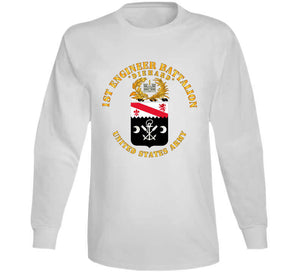 Army - Coa - 1st Engineer Battalion - Diehard T Shirt