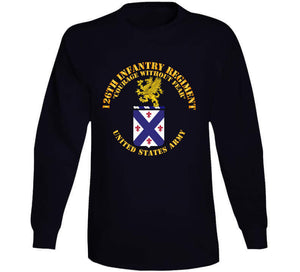 Army - Coa - 126th Infantry Regiment Classic T Shirt, Crewneck Sweatshirt, Hoodie, Long Sleeve