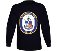 Load image into Gallery viewer, Navy - Uss San Antonio (lpd-17) Wo Txt X 300 T Shirt
