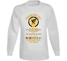 Load image into Gallery viewer, Army - Dui - 2nd Squadron, 1st Cavalry,firebase Hawk Hill - 4th Id - 1968 W Vn Svc X 300 T Shirt
